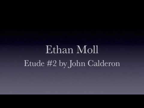 Ethan Moll - Etude #2 by John Calderon - Solo Jazz Guitar - Eastman AR805CE