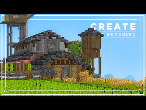 EXTREMELY Complicated Gunpowder Farm :: Minecraft Create Mod