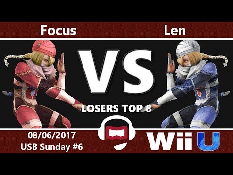USB Sunday #6: LR6 - Focus (Sheik) vs EAA|Len (Sheik, Pit)
