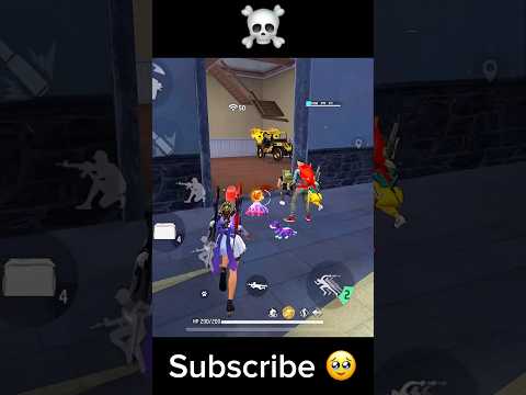 Free fire 🔥 hacker spotted ☠️ solo VS squad ff | Garena free fire max #shorts #trending #freefire