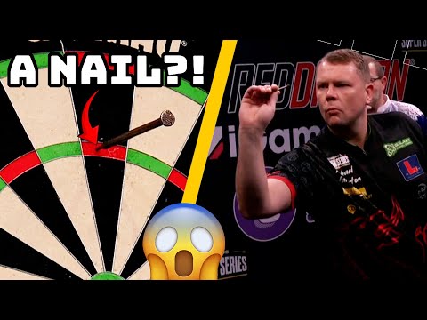 Playing a game of Darts with... NAILS?! 😱