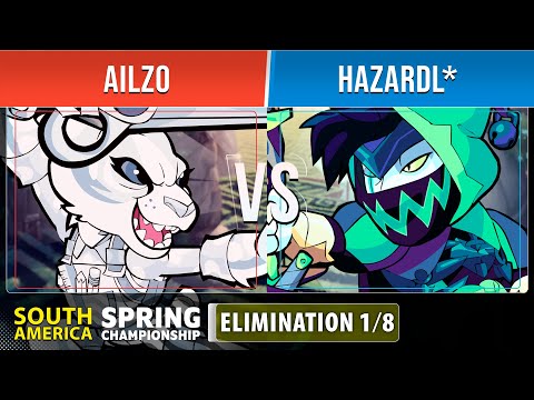 Ailzo VS HazardL* - Elimination 1/8 - SA - Brawlhalla Spring Championship 2022