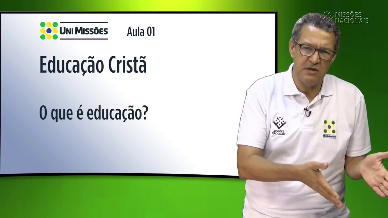 Educação Cristã   Aula 01