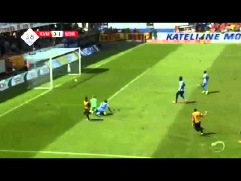 Claes G - Great goal ~ Mechelen VS Genk 27/7/2014