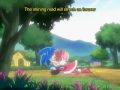 SonAmy Scene In Sonic X Episode 52 Japanese Dub
