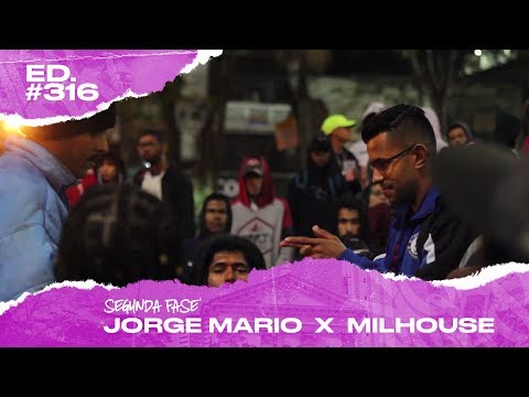 Jorge Mario x Milhouse (2ª Fase) | 316ª Batalha da Matrix - 13/08/2019