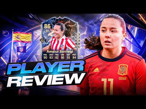 86 THUNDERSTRUCK AMAIUR SARRIEGI OBJECTIVE PLAYER REVIEW - EA FC 26 ULTIMATE TEAM