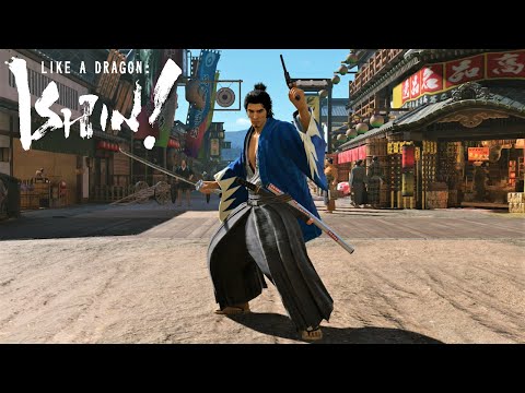 Like a Dragon Ishin PS5 - Free Roam Gameplay (4K 60FPS)