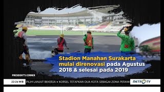 Ini Dia Wajah Baru Stadion Manahan Setelah Direnovasi