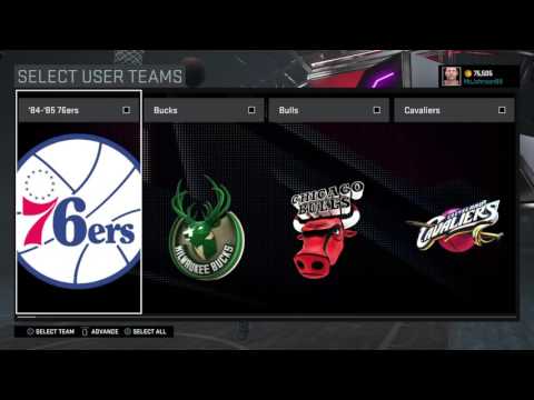 NBA 2K16 bug - Philadelphia 76ers of Milwaukee?