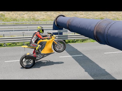 Cars vs Low Pipes #10 - BeamNG DRIVE | SmashChan