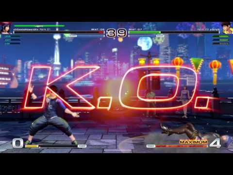 xXGeeseHowardXx vs yoanp5 (KOF XIV) Rage quitter
