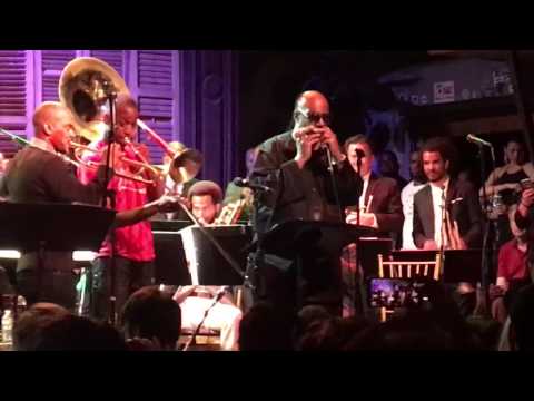 Stevie Wonder makes surprise appearance at Irvin Mayfield show - JAZZFEST 2016 House of Blues