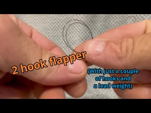 Easy 2 hook flapper #seafishinguk #seafishingrigs #fishingrigs