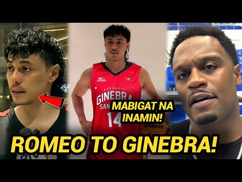 BREAKING NEWS! GINEBRA TERRENCE ROMEO NAKAPAG DISISYON WELCOME TO GINEBRA | BROWNLEE MAY INAMIN!
