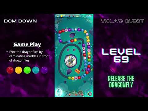 Viola's Quest 🟣🟠🔴 / Level 69 / Dom Down