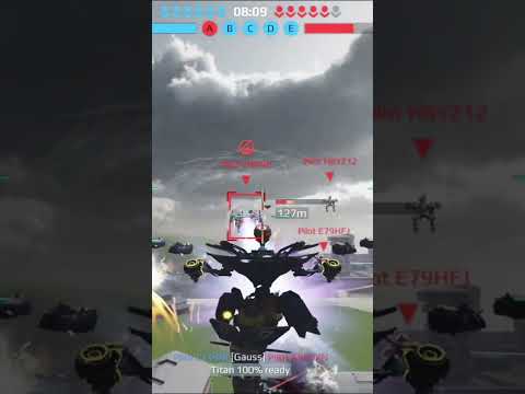 Test Server: Ultimate Pulsar Ophion Taking Hawk Beam | WR - War Robots