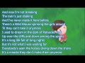Counting Crows - Palisades Park w/ Lyrics