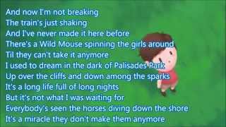 Counting Crows - Palisades Park w/ Lyrics