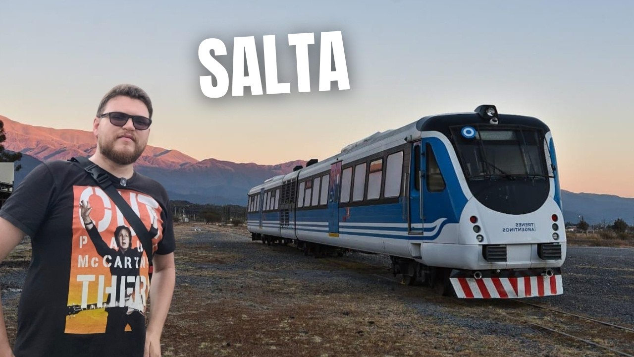 Pocos Conocen este TREN de Argentina | Trenes Regionales de Salta