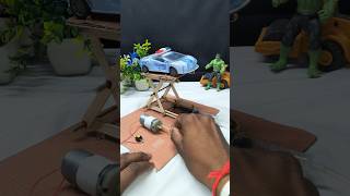 DC Motor Pump Lifting Machine | Heavy Weight Lifting Machine Using DC Motor | DIY Project#shorts#diy