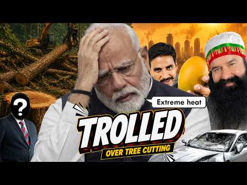 MODI TROLLED OVER TREE CUTTING 🥵 | CBSE ? PUNE PORSCHE CASE & ECONOMY