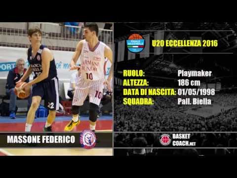 Basket Coach: Profilo di Federico Massone - Finali U20 Ecc - Pallacanestro Biella