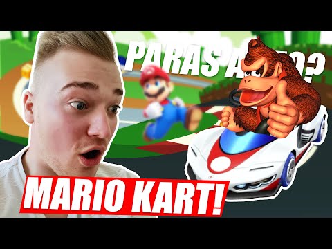 OSTIN 10 000💲 MARIO KARTIN PARHAIMMAN AUTON😱🏎!