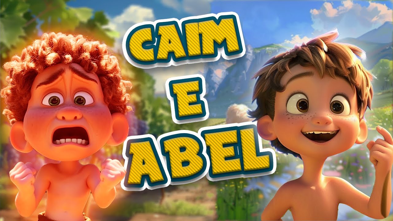 A história de Caim e Abel infantil + Quiz Bíblico - Louva Kids