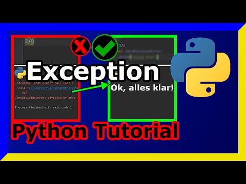 Python Exceptions: Durch 0 teilen funktioniert!