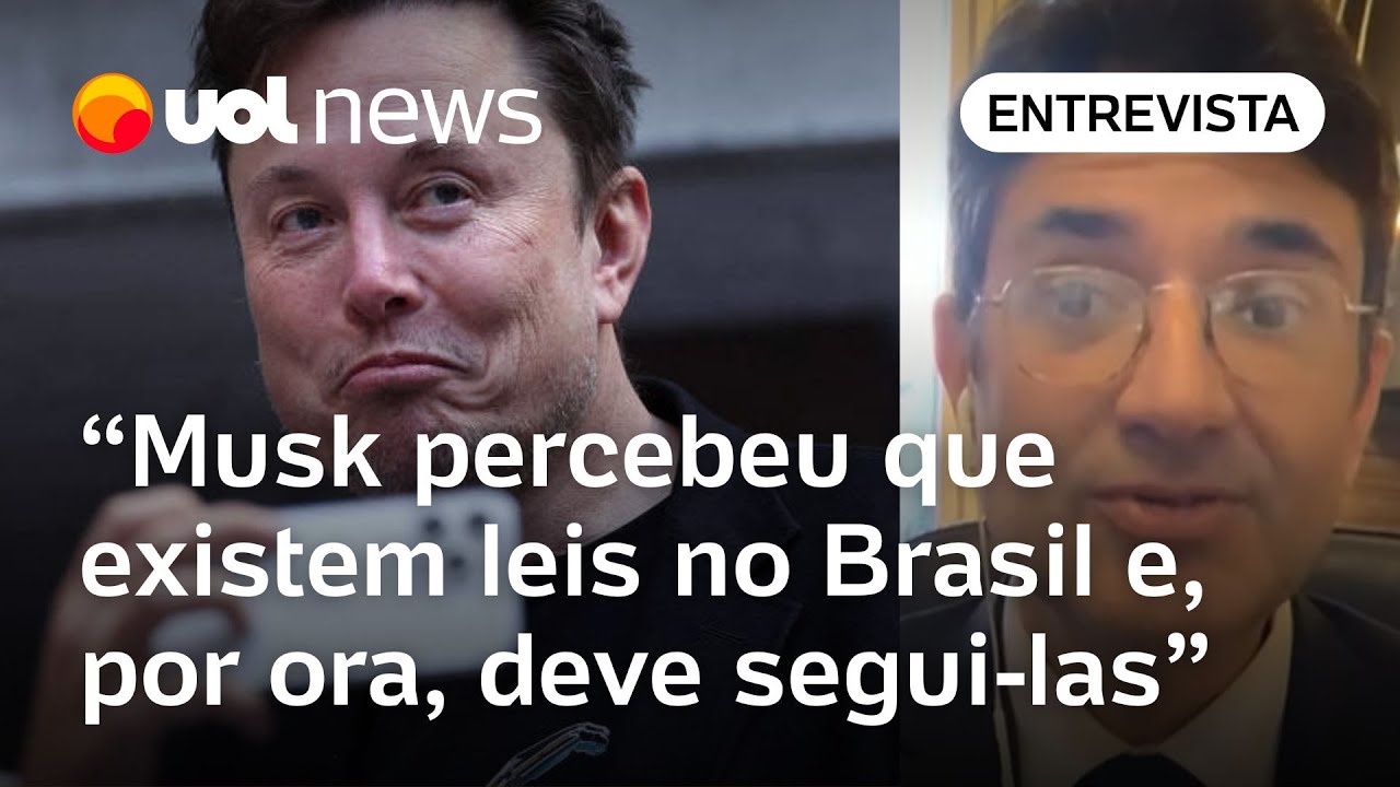 X / Twitter: Moraes fez Musk perceber que lei precisa ser cumprida no Brasil, analisa advogado