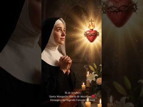 ❤️🙏 Santa Margarita María de Alacoque | Mensajera del Sagrado Corazón de Jesús