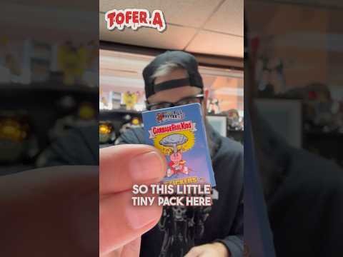 WORLDS SMALLEST PACK of GARBAGE PAIL KIDS! #80s #genx