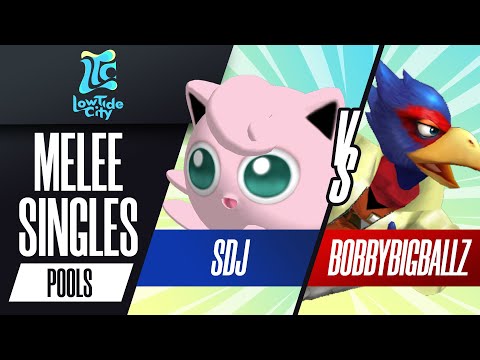 SDJ vs BobbyBigBallz - Pools Melee Singles - Low Tide City | Jigglypuff vs Falco
