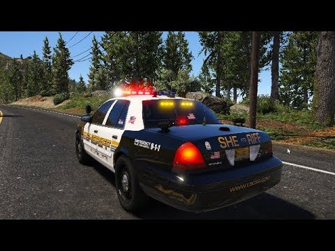 GTA V LSPDFR MOD | Episode 22 | Los Santos County Sheriff CVPI | Madness in Grapeseed