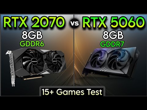 RTX 2070 vs RTX 5060 - Test In 15+ Games - How Big The Real Difference ?