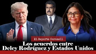 Habría acuerdos desde 2025 entre Delcy Rodríguez y Estados Unidos, según The Guardian
