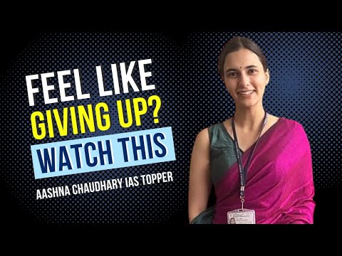 The ONLY Motivation You Need To Crack UPSC CSE! Start doing this today! UPSC Topper Aashna Choudhary