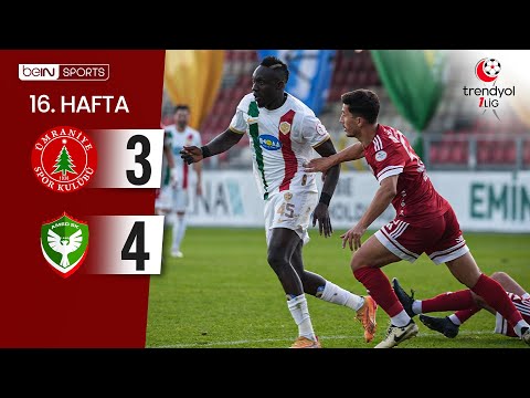 Ümraniyespor (3-4) Amed Sportif Faaliyetler | 16. Hafta Maç ÖZETİ | Trendyol 1. Lig - 2025/26