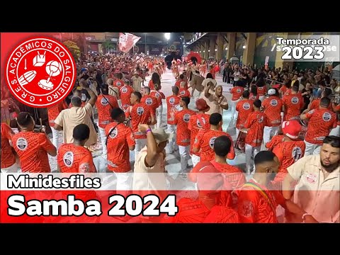 Salgueiro 2024 ao vivo | Minidesfile na Cidade do Samba #MD24
