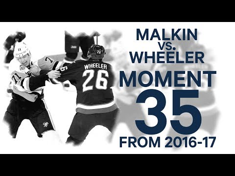 No 35/100: Malkin fights Wheeler out of respect