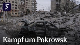 Kiew meldet Operation in der umkämpften Stadt Pokrowsk