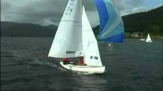 preview picture of video 'Loch Long Keelboats @ MarineBlast Regatta 2010'