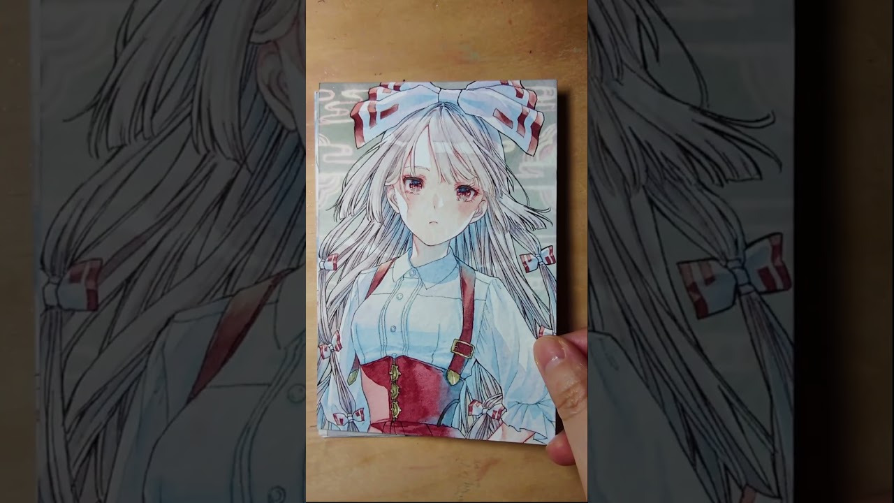 透明水彩アナログイラスト●東方Project●Watercolor illustration