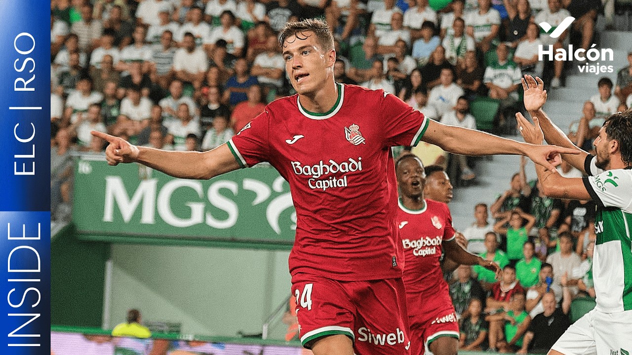 Elche CF 2 - 3 Real Sociedad de Fútbol highlights