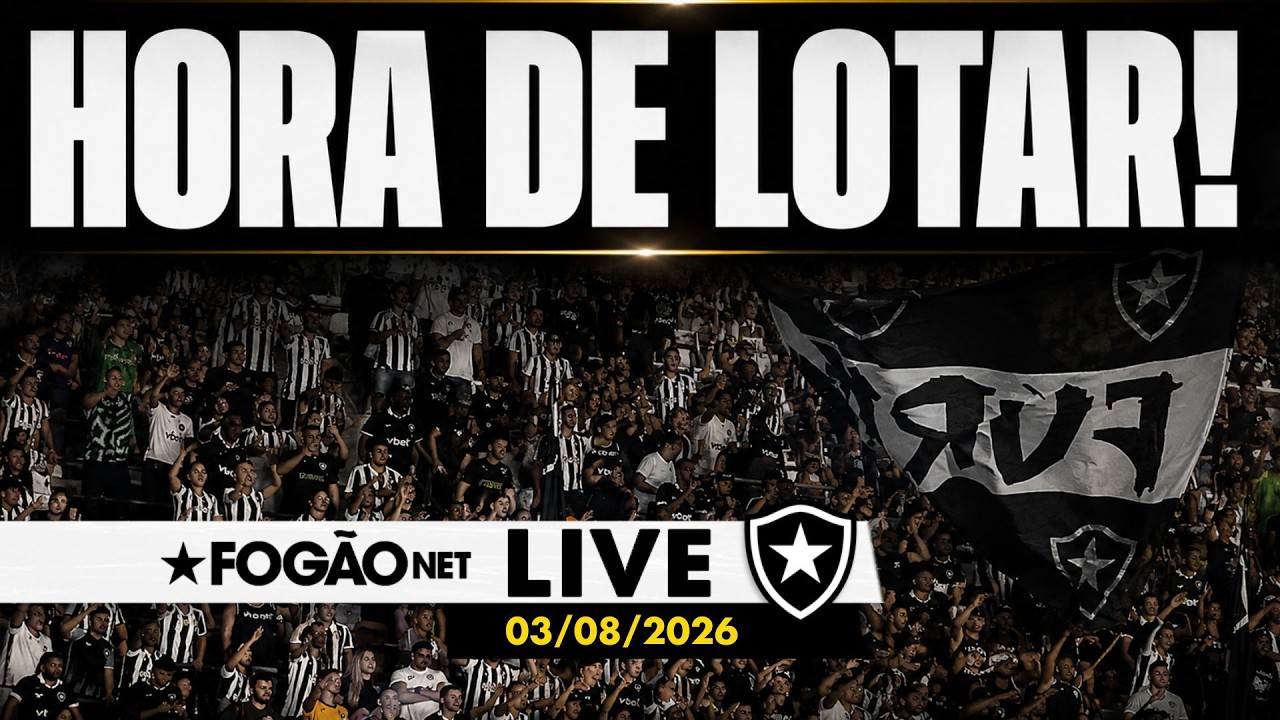 LIVE | Botafogo vende 10 mil ingressos para clássico; Franclim já decidiu inscritos na Sul-Americana
