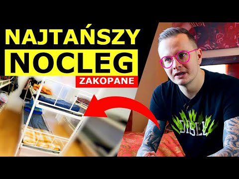 NAJTAŃSZY NOCLEG W ZAKOPANEM - CZY BYŁO BRUDNO i ILE KOSZTUJE?!