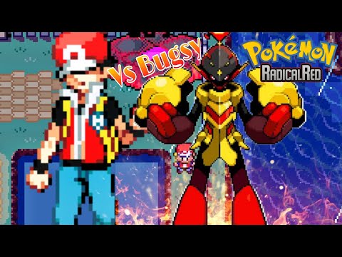 Pokemon radical red. Vs bugsy #pokemon