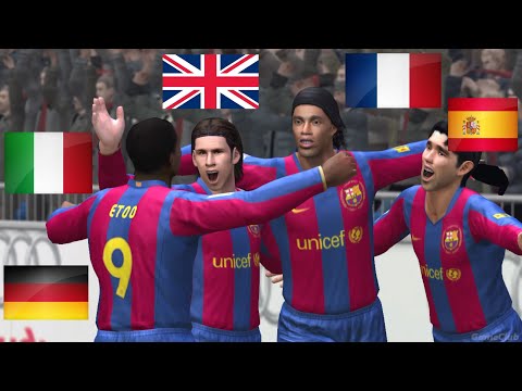 Pro Evolution Soccer 2008 PC - Goals - All Commentary