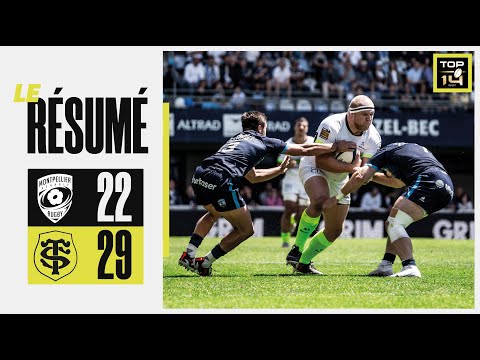 Montpellier HR 22 - 29 Stade Toulousain I RÉSUMÉ VIDÉO I J24 Top 14 23/24